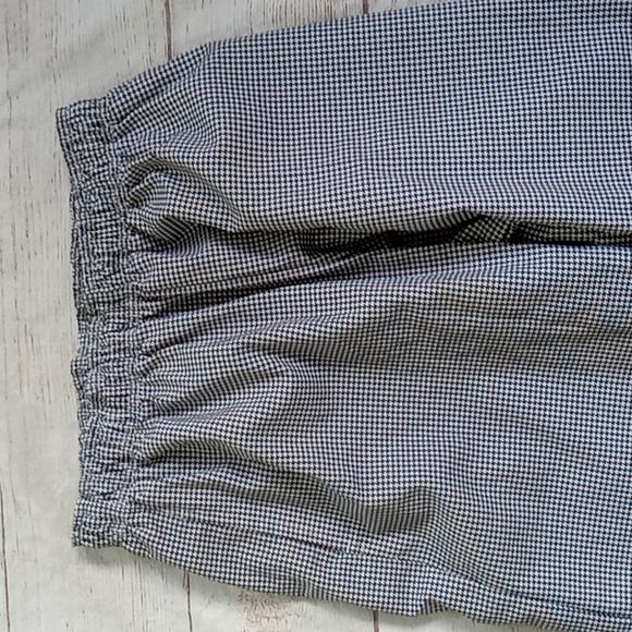Houndstooth pull-on pants by Fortune, size XL - Picture 2 of 4